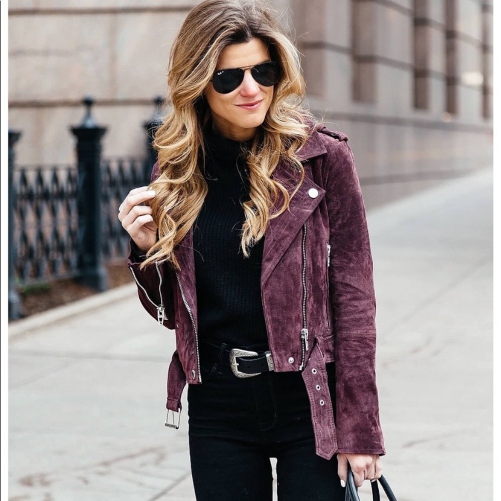 Blank NYC suede jacket XS